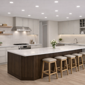 virtuve ar salu liela izmēra