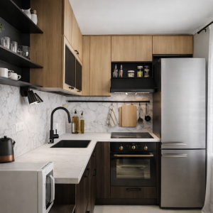 hruščova dzīvokļa virtuve