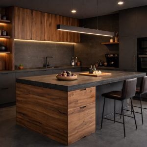 Virtuve ar salu - Maksis